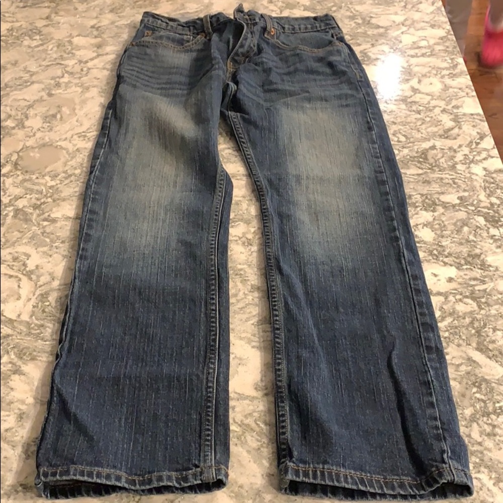 Levi signature , straight